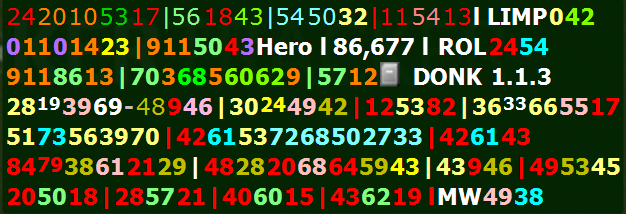 HUD real de Pokermagia sobre las mesas